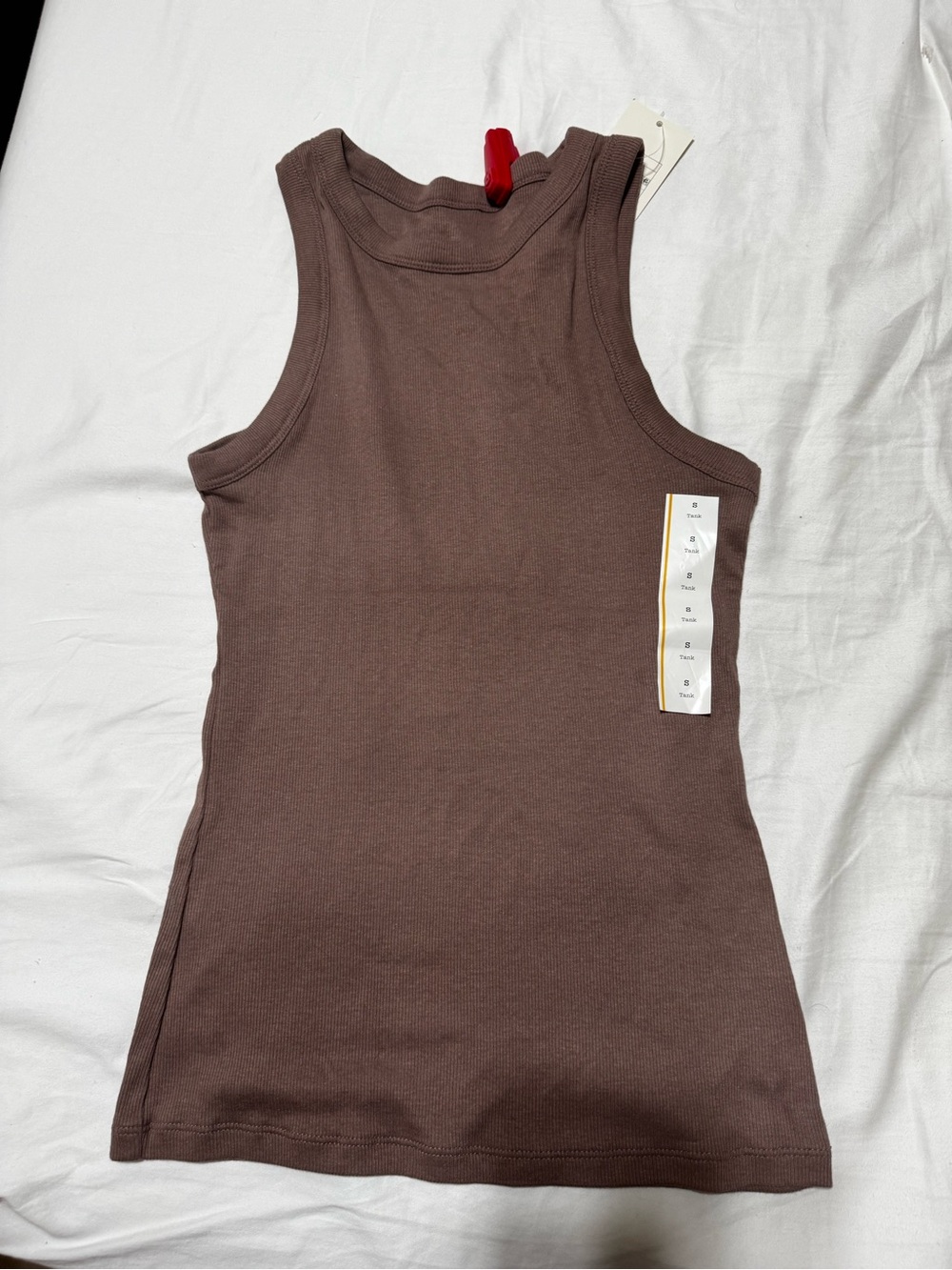 Target Brown Ribbed Women's Tank Top